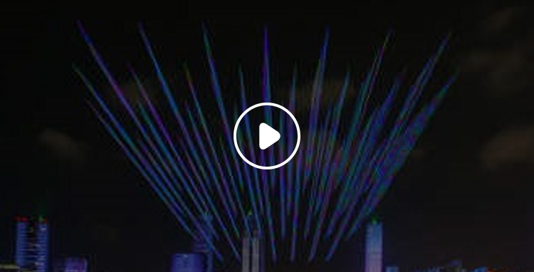 2020央视春晚无人机编队表演记录片-1500架